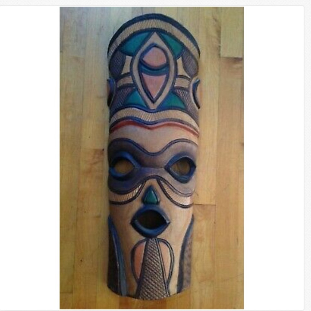 African Wooden Carving /Sculpture Ethnic Wall Art